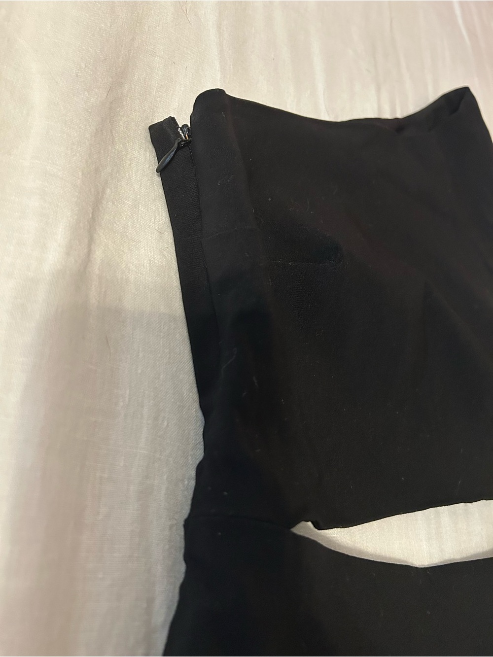 Paloma Wool Dell’arte Dress Black One-Shoulder Cutout Sz 34 (XS) - Picture 4 of 9